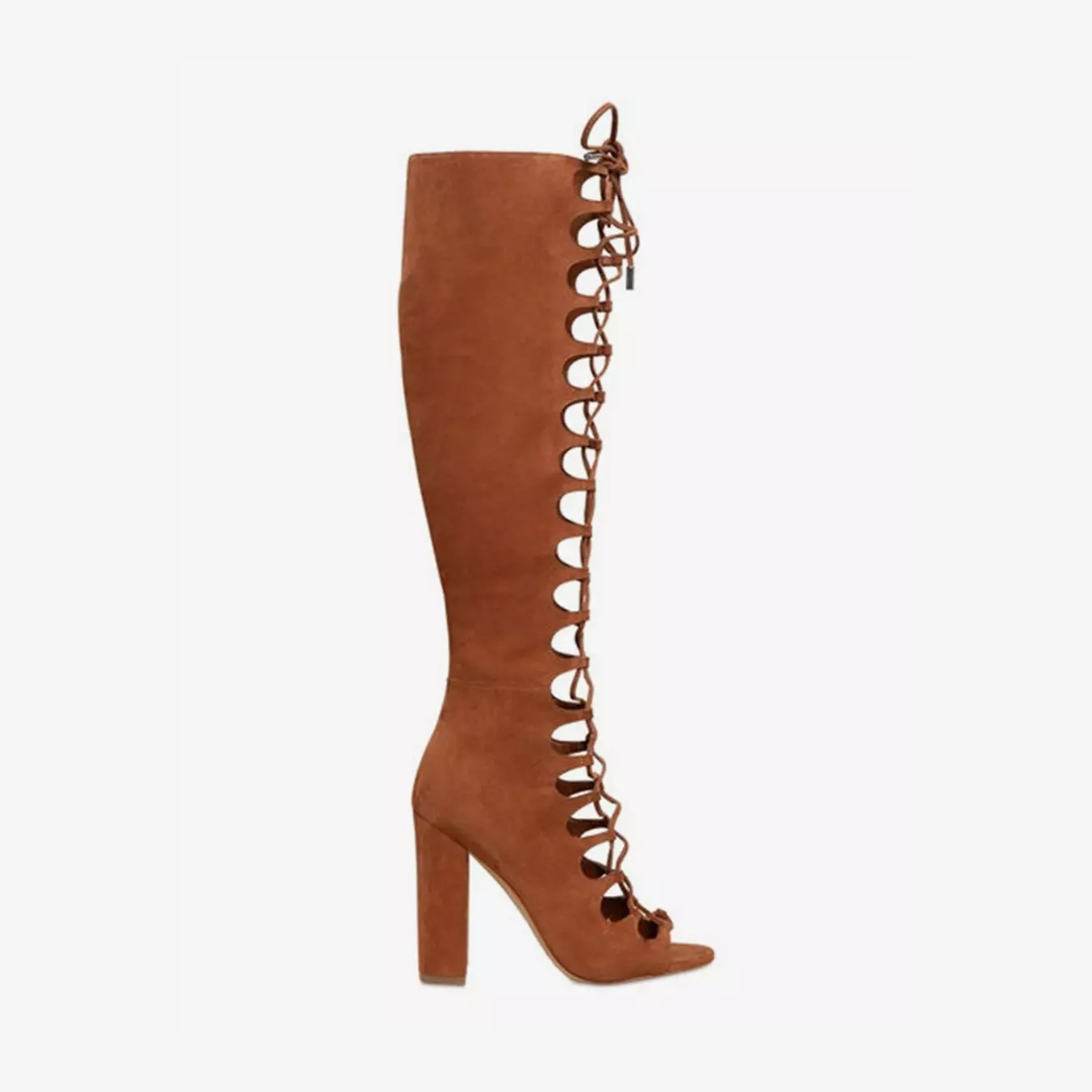 Suzy Gladiator Lace Up Sandals (Made to Order)