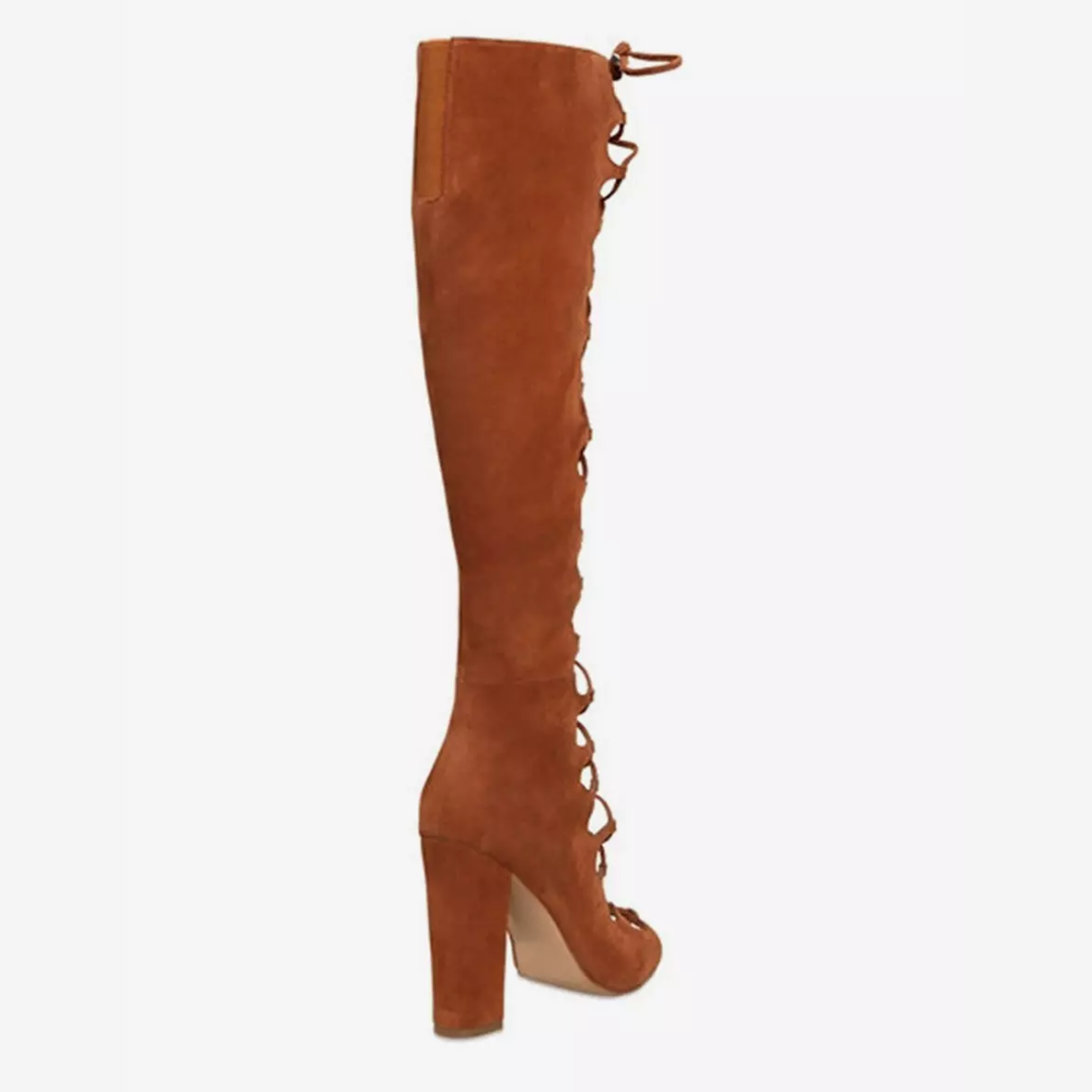 Suzy Gladiator Lace Up Sandals (Made to Order)