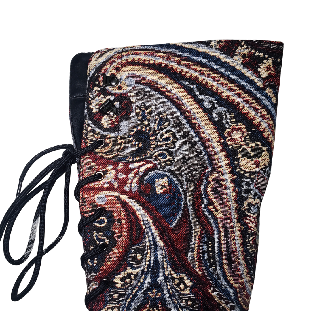 Paisley Passion Tapestry Gogo Boots