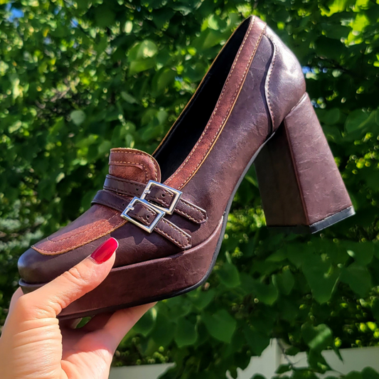 Gloria Platform Penny Loafers