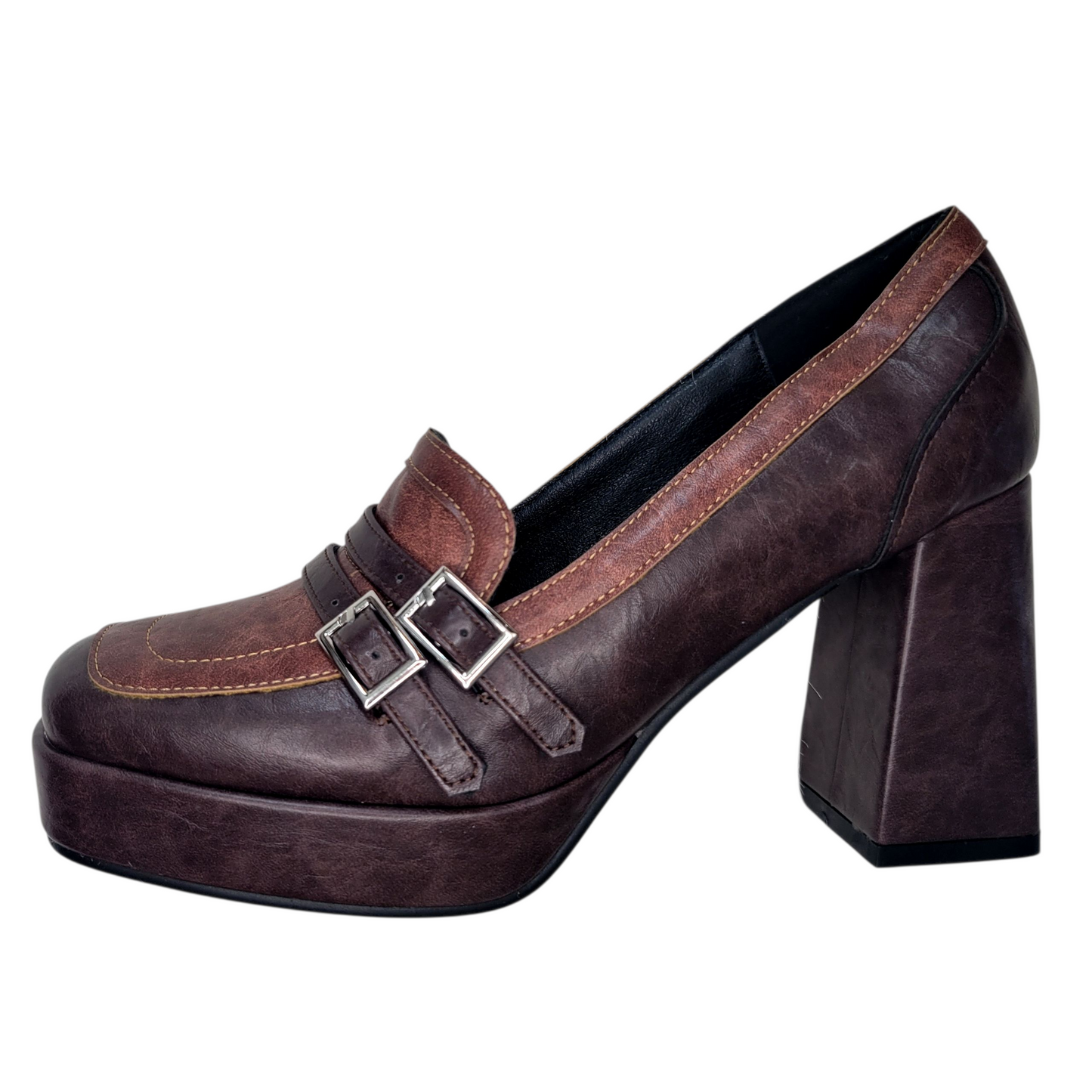 Gloria Platform Penny Loafers