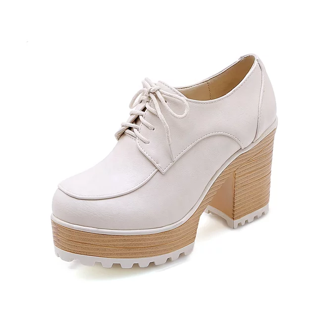 Womens oxford 2025 shoes platform