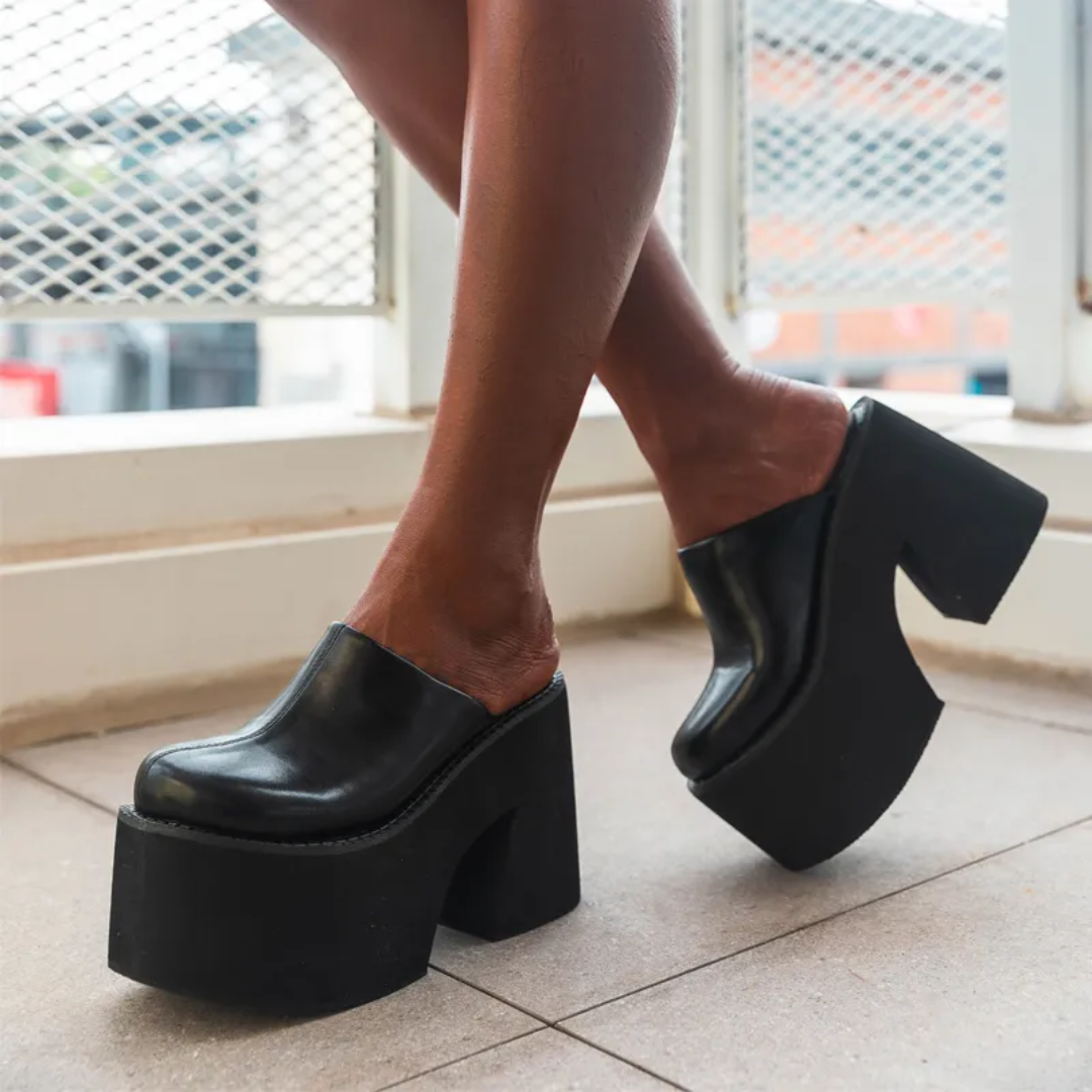 Mona Chunky Platform Clogs (Made to Order)