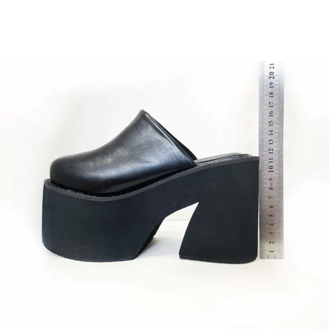 Mona Chunky Platform Clogs (Made to Order)