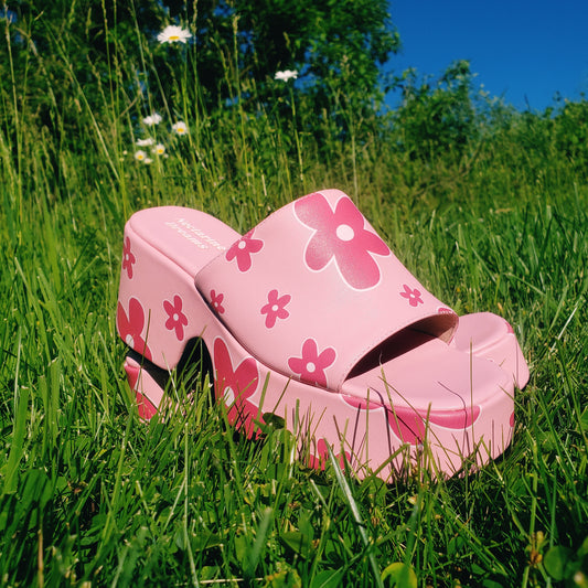 Pink Haze Platform Sandals