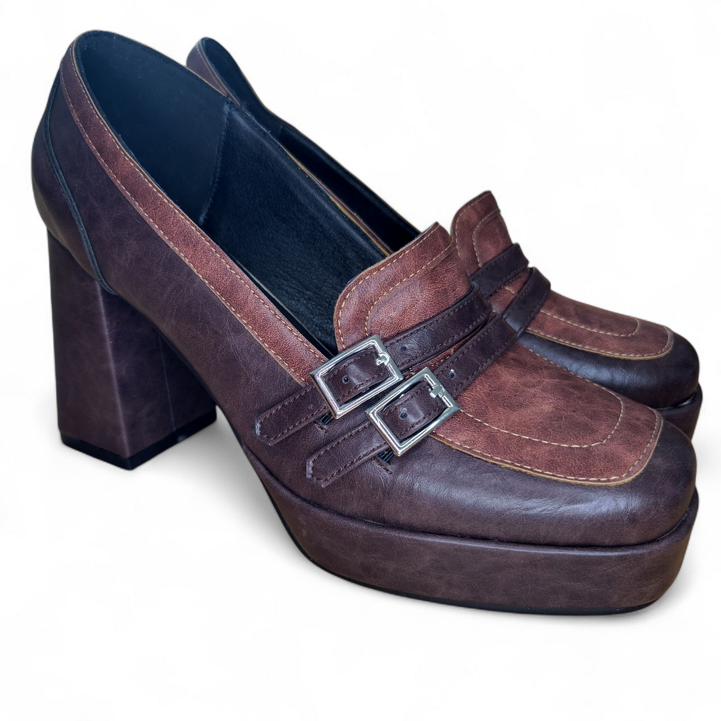 Gloria Platform Penny Loafers