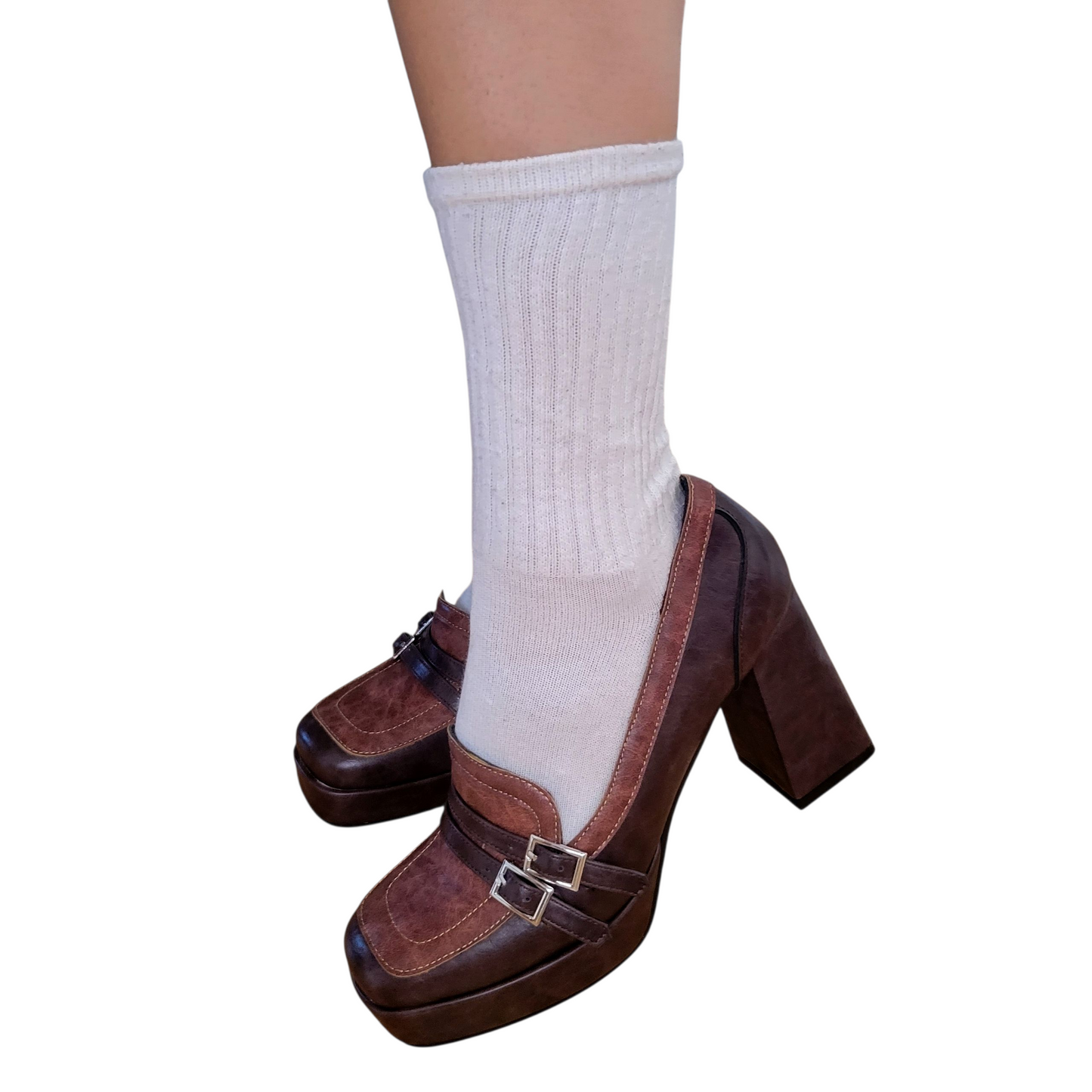 Gloria Platform Penny Loafers