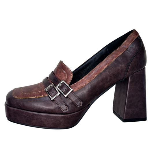 Gloria Platform Penny Loafers
